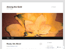 Tablet Screenshot of amongthegold.com